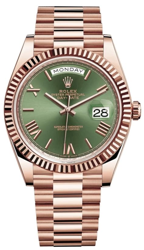 rolex day date anniversary dial